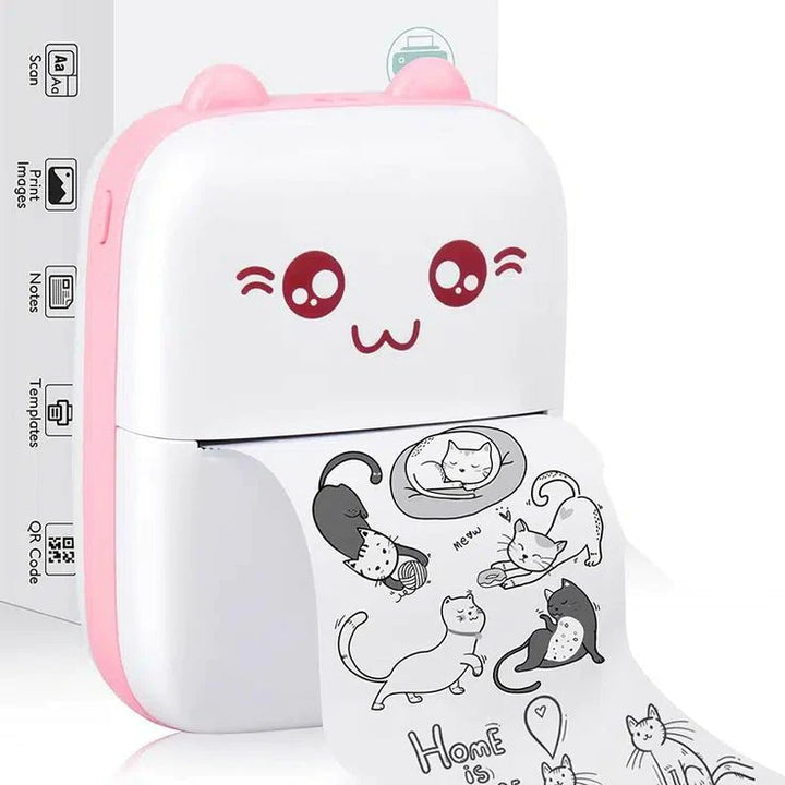 Mini Impresora Portátil Kawaii