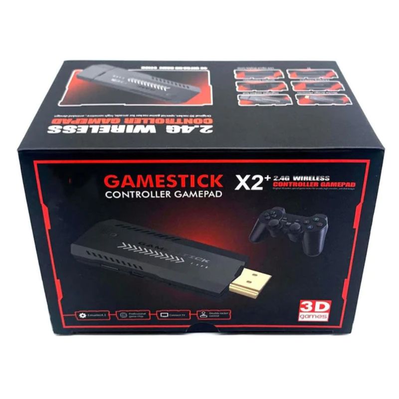 Consola Retro Game Stick X2 Plus 4K