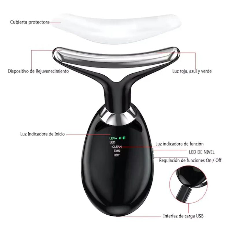 Masajeador Reductor de Arrugas y Papada