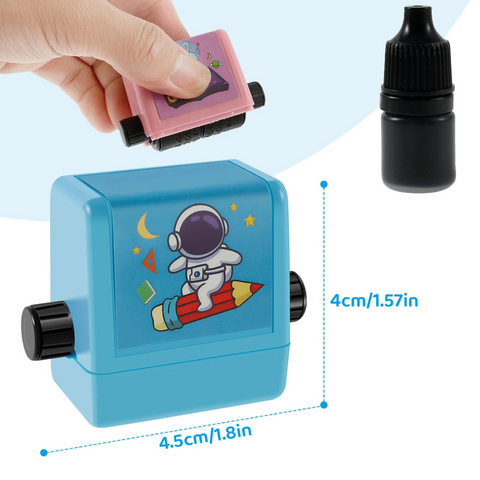 Pack de 2 Sellos de Enseñanza de Suma Resta División y Multiplicación para Niños