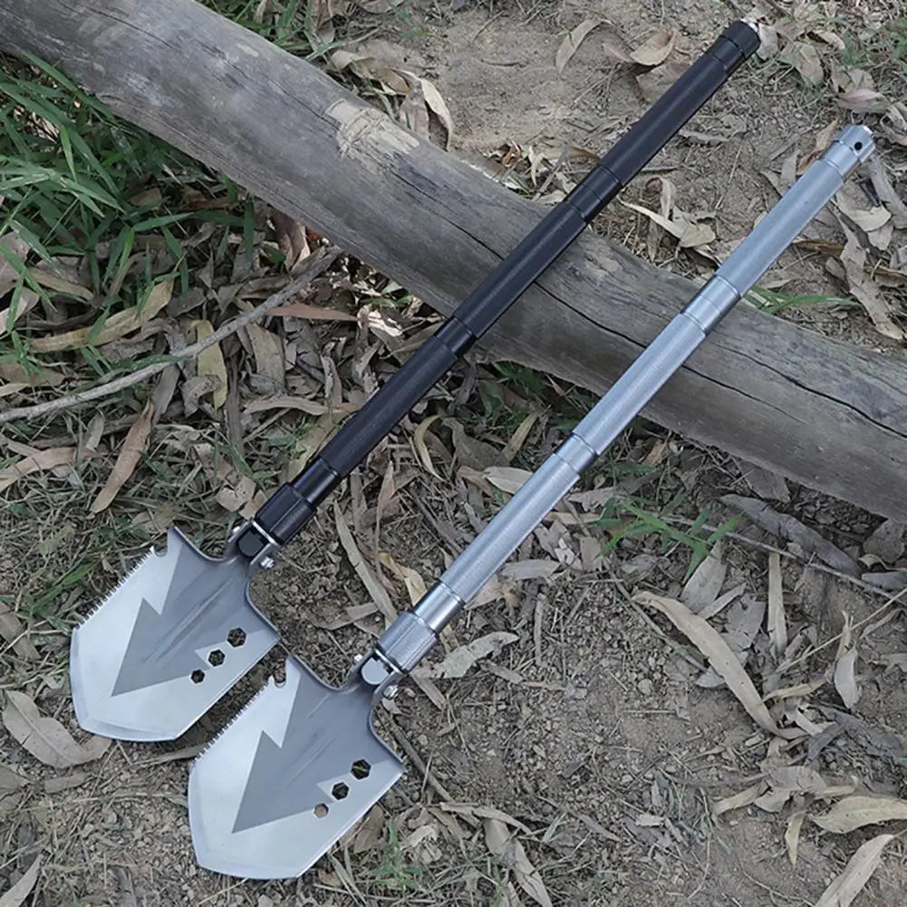 Pala Plegable de Supervivencia Táctica Multifunción