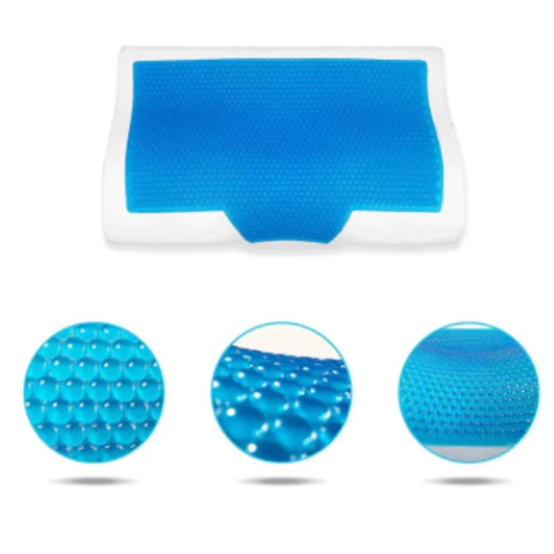 Almohada Ortopedica Cervical Viscoelastica Con Gel