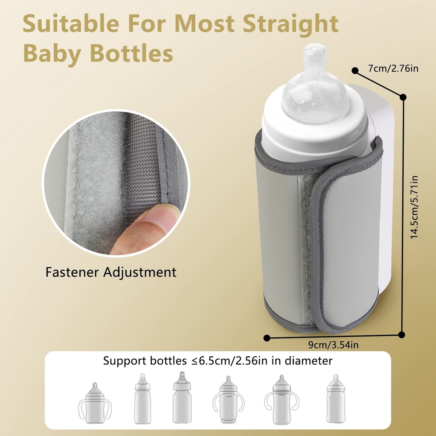 CALENTADOR DE BIBERONES PORTÁTIL RECARGABLE 👶🍼