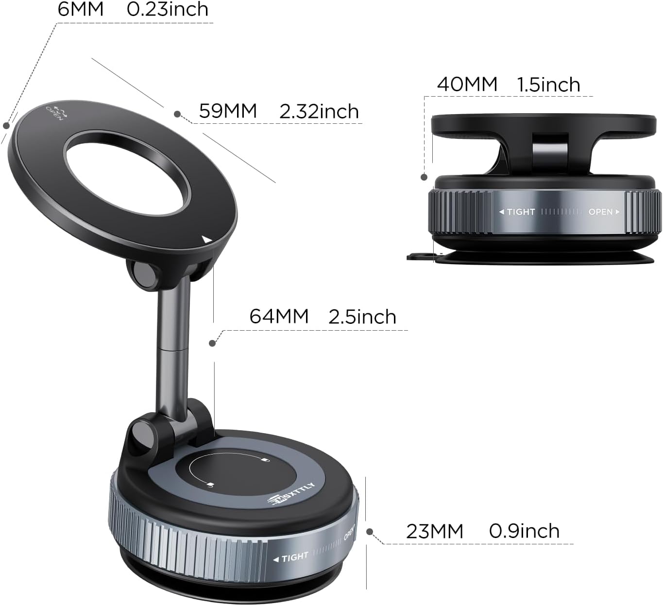 Soporte Magnético para Teléfono de Coche