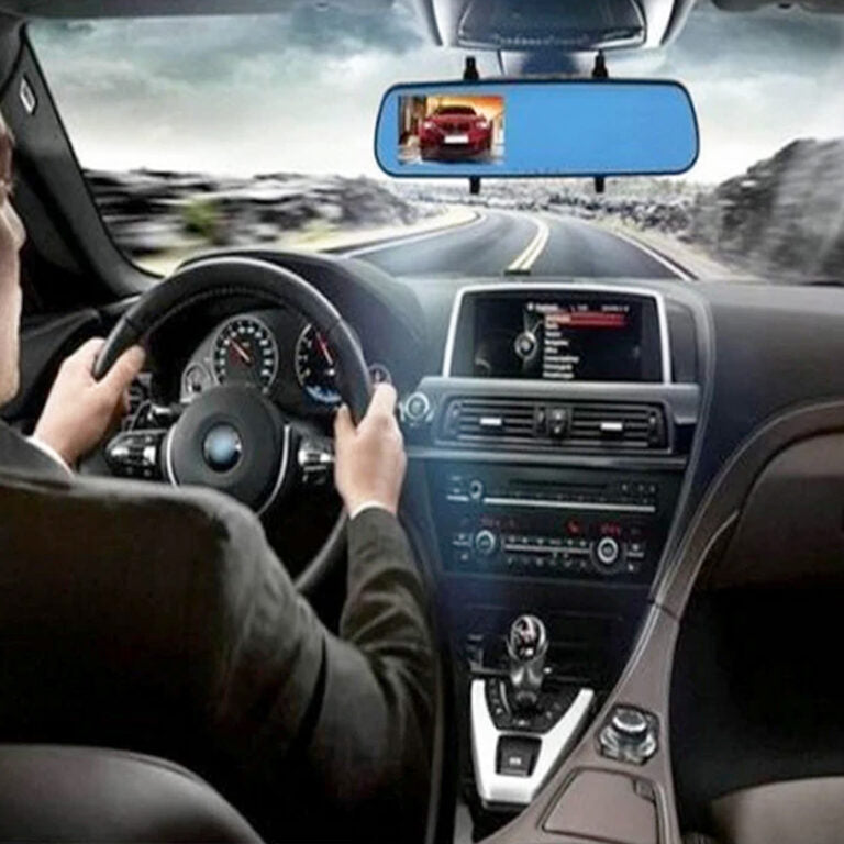 Espejo Retrovisor con Cámara Doble