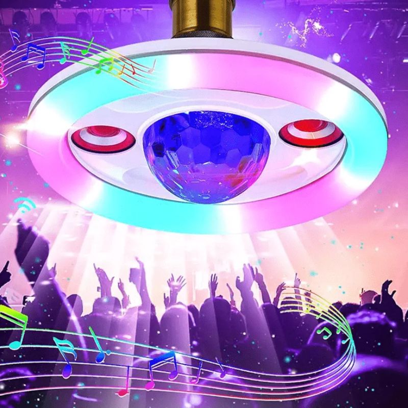 Foco Musical Parlante Doble