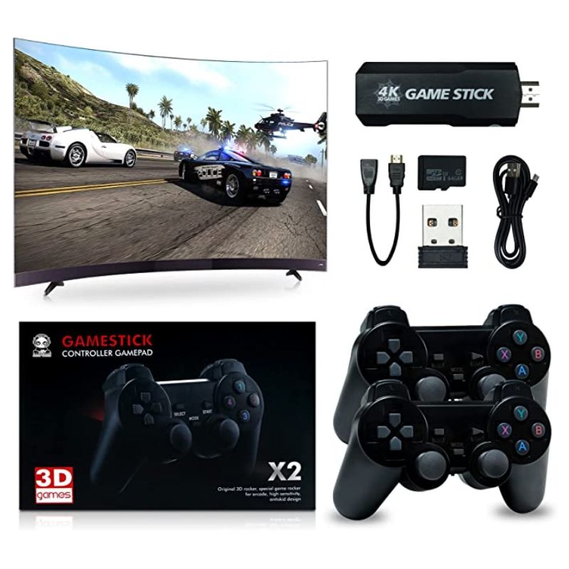 Consola Retro Game Stick X2 Plus 4K