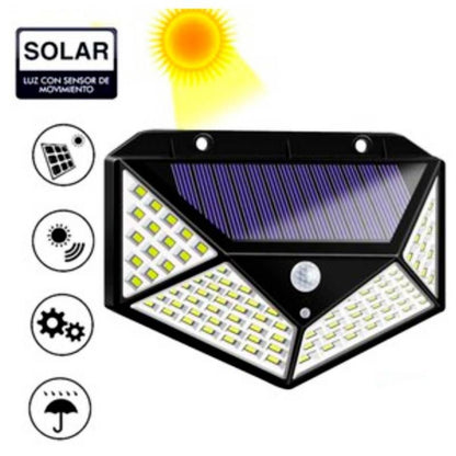 Foco Solar Led Gran Angular