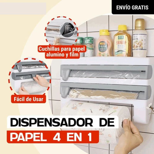 Dispensador de Papel 4 en 1