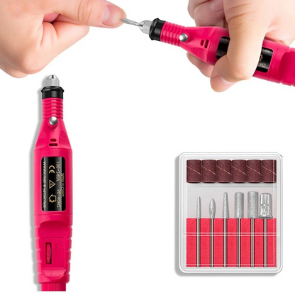 Kit Profesional de Pulido de Uñas Eléctrico – Manicure y Pedicure en Casa
