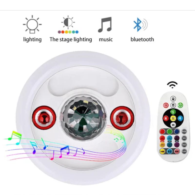 Foco Musical Parlante Doble