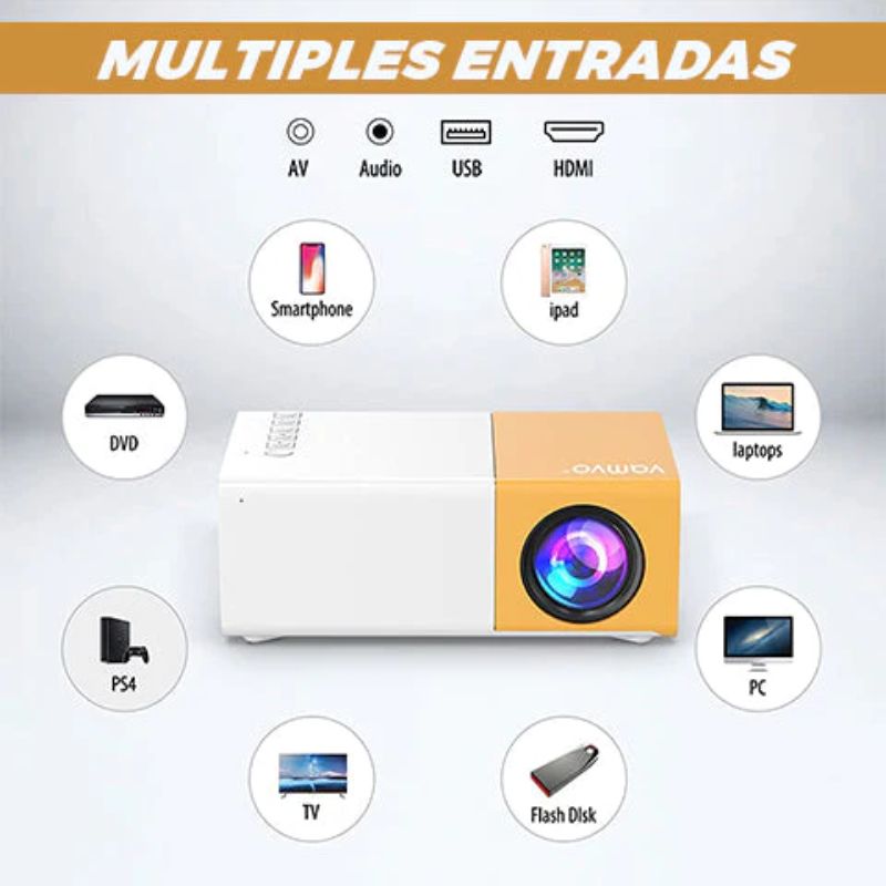 Mini Proyector Portátil