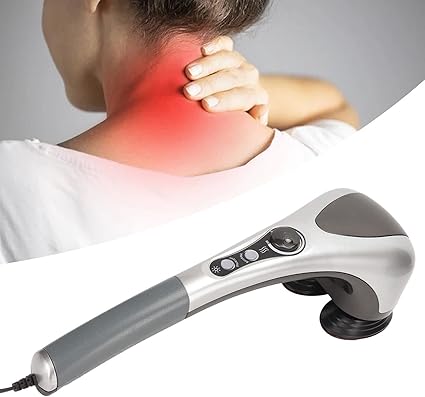 Masajeador de Doble Cabezal con Infrarrojo y Vibratorio