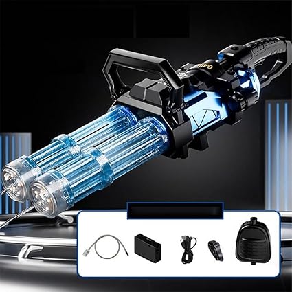 Pistola de Agua de Doble Barril con Tanque de Mochila