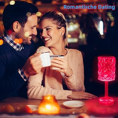 Lámpara de Mesa de Cristal con Parlante