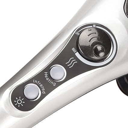 Masajeador de Doble Cabezal con Infrarrojo y Vibratorio