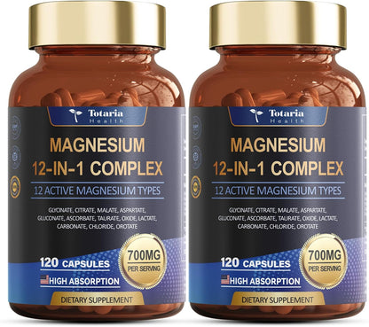 Complejo de magnesio 12 en 1 Beneficios