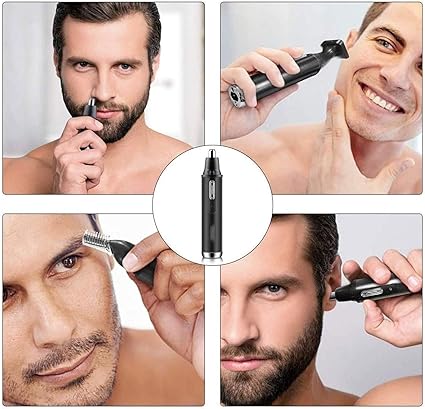 Recortadora de Pelo de Nariz y Orejas Recargable