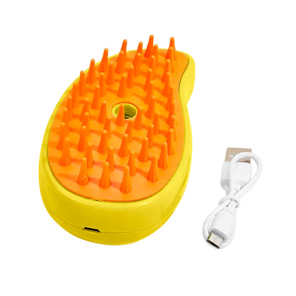 Peine para mascotas a vapor 3 en 1 peina limpia masajea