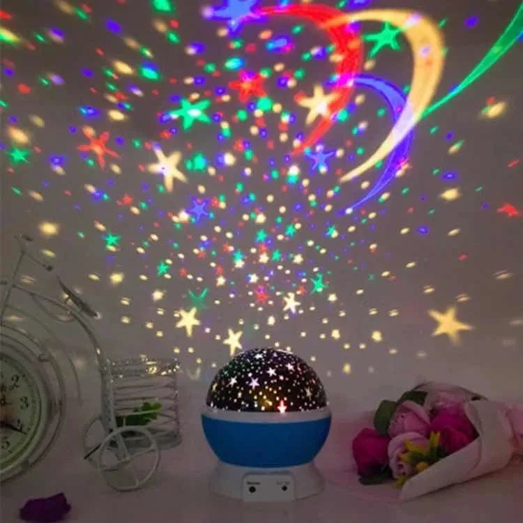 Proyector de Estrella de Luz Nocturna para Habitación