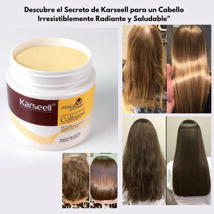 Nueva Mascarilla Premium para el Cabello - KARSEELL Colágeno y Maca