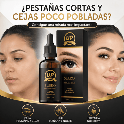 Suero para Crecimiento de Pestañas y Cejas