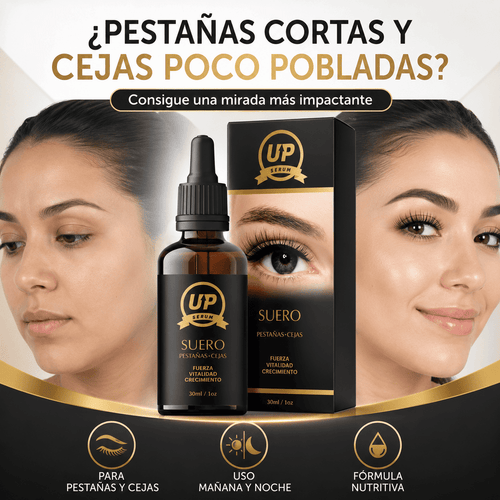 Suero para Crecimiento de Pestañas y Cejas