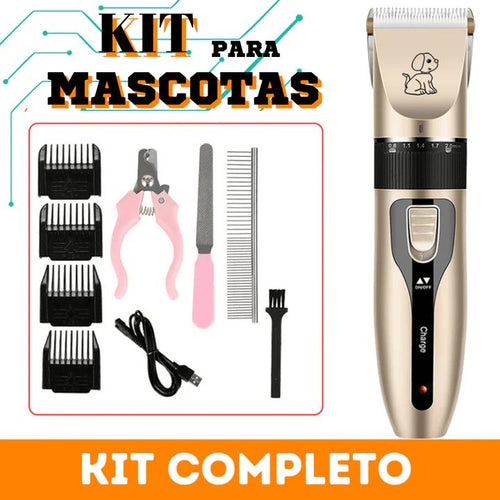 Kit cortapelos para mascotas Recargable Inalámbrico