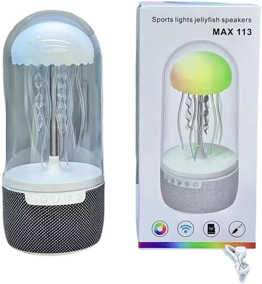 Altavoz Bluetooth Audio portátil de siete colores con luz de pulpo, altavoz Bluetooth