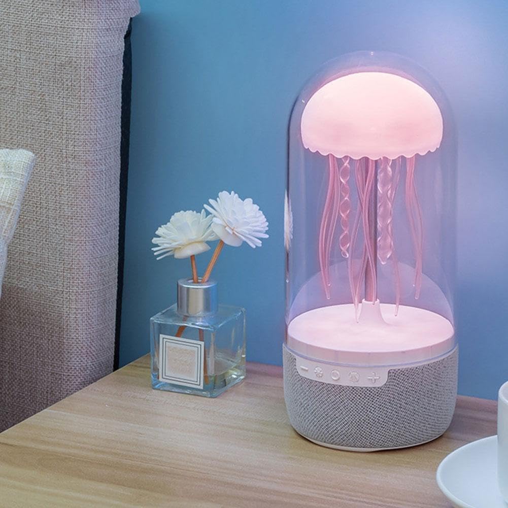 Altavoz Bluetooth Audio portátil de siete colores con luz de pulpo, altavoz Bluetooth