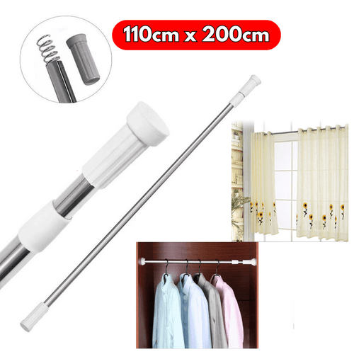 Barra de Aluminio Ajustable y Extensible