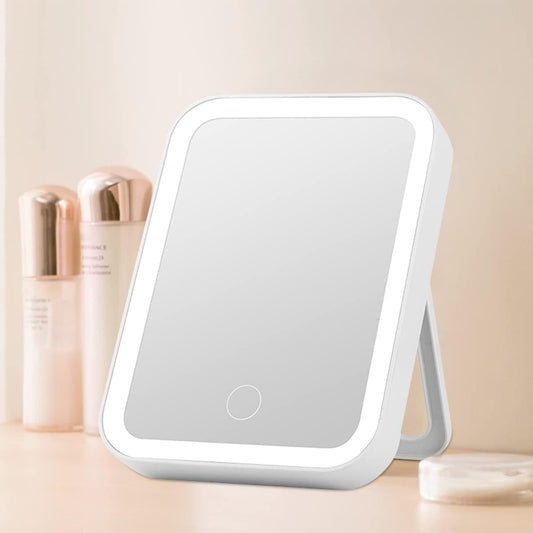 Espejo con Luz Led Táctil para Maquillaje