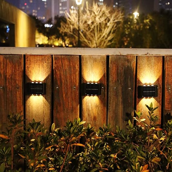 Luces de Pared Solares Inteligentes para Exteriores
