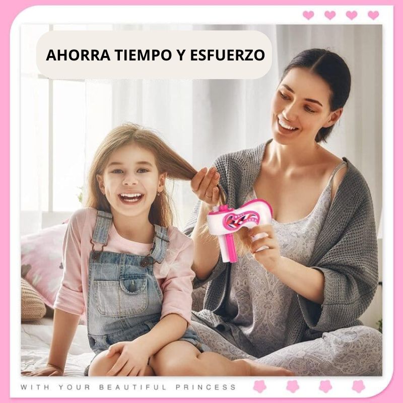 Trenzador de pelo automático para niñas