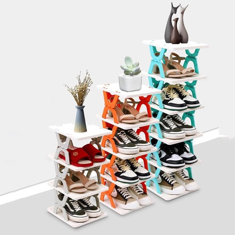 Organizador de almacenamiento de zapatos de varias capas