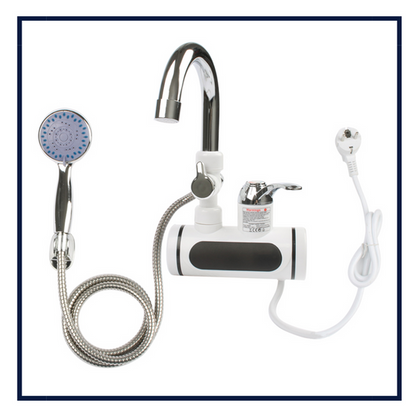 Caño Eléctrico Con Ducha Calentador De Agua Instantánea