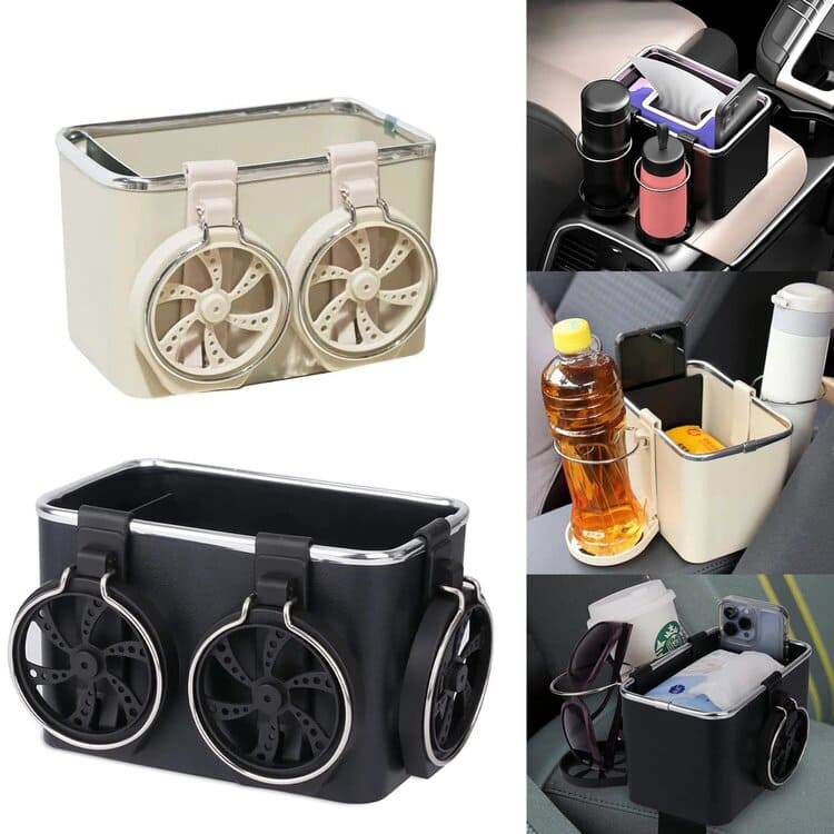 Caja de almacenamiento multifuncional para Reposabrazos de coche