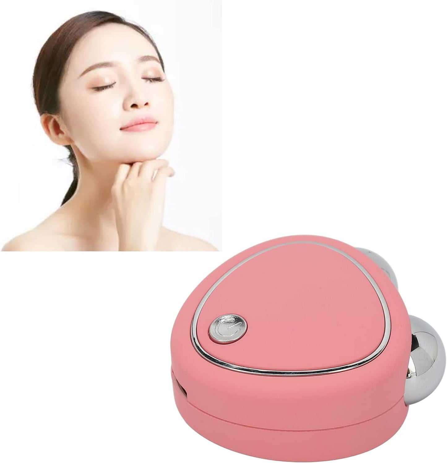 Dispositivo De Rejuvenecimiento Facial Con Microcorriente