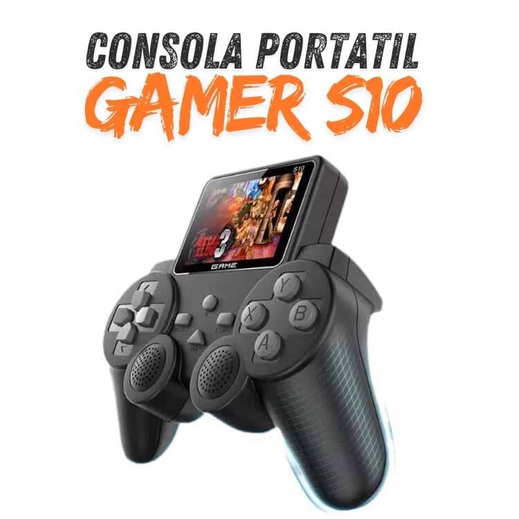 Consola Portátil Gamer S10 Pantalla Grande
