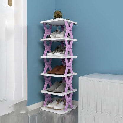 Organizador de almacenamiento de zapatos de varias capas