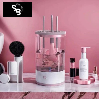 Limpiador de Brochas de Maquillaje Eléctrico
