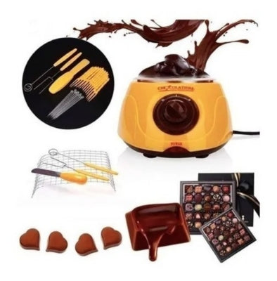 Olla Chocolatera con Moldes