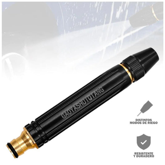 Boquilla de aumento de presión para manguera