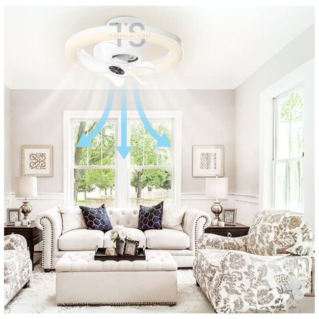 Ventilador de Techo con Iluminación