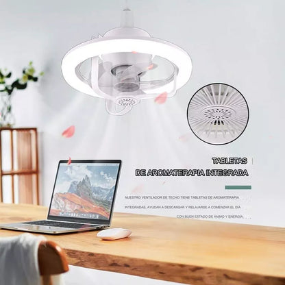 Ventilador de Techo con Iluminación