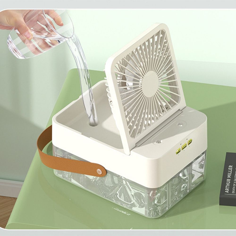 Ventilador Humidificador De Escritorio