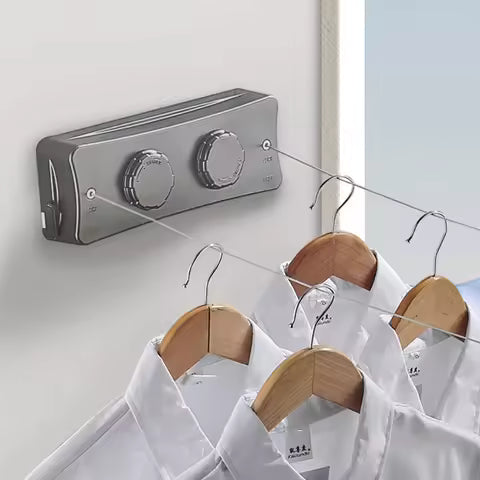 Tendedero de Ropa Retráctil