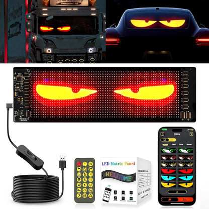 Ojos LED para Camiones, Luz de Ojos