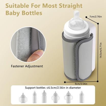 CALENTADOR DE BIBERONES PORTÁTIL RECARGABLE 👶🍼