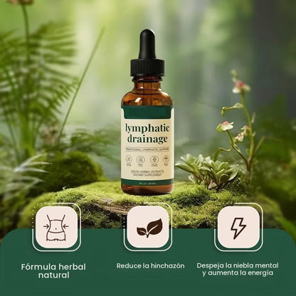 Gotas de bienestar, aceite de desintoxicación de drenaje linfático